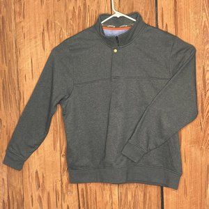 Orvis Sweater Adult XXL Blue Outdoors Quarter Zip Fishing Pullover Casual Mens